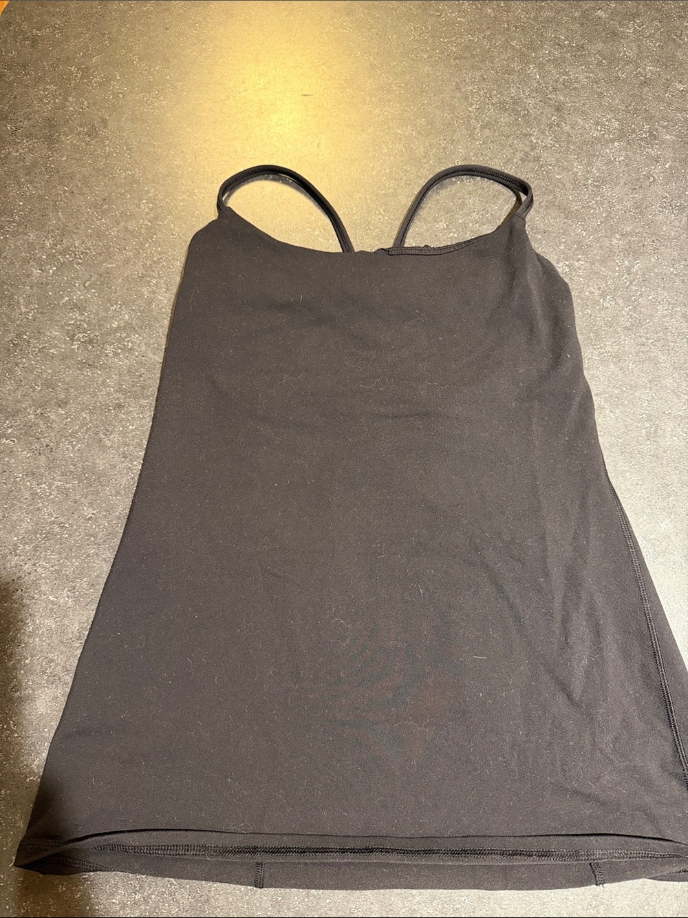 lululemon athletica Black Slim Spaghetti-Strap Camisole